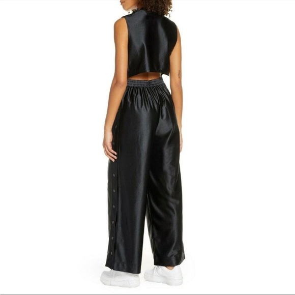 NWT Womens Nike Glam Dunk Jumpsuit - Black - Picture 2 of 12